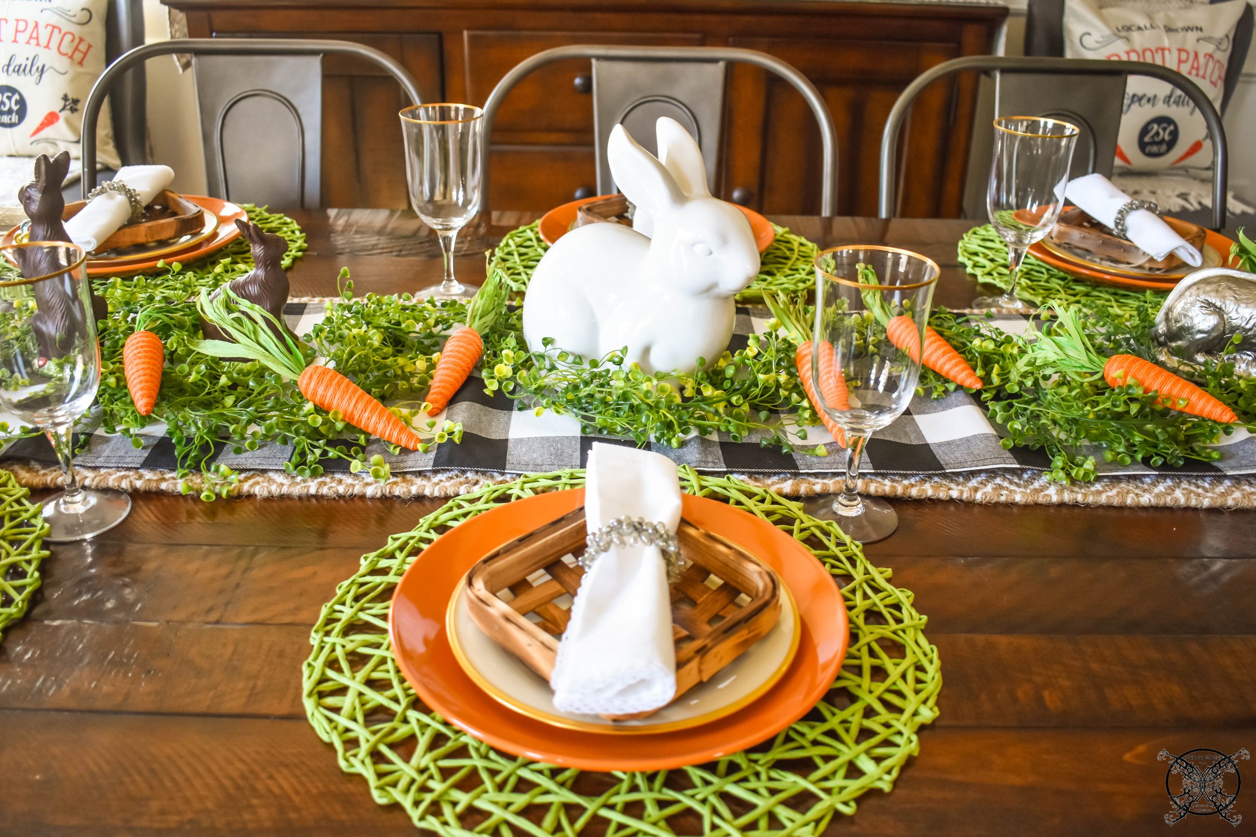 An Easy Easter Table - JENRON DESIGNS