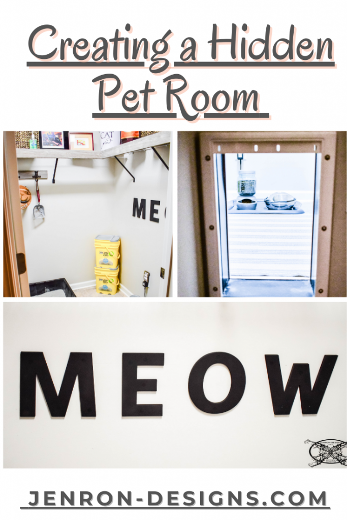 Cereating A Hidden Pet Room JENRON DESIGNS