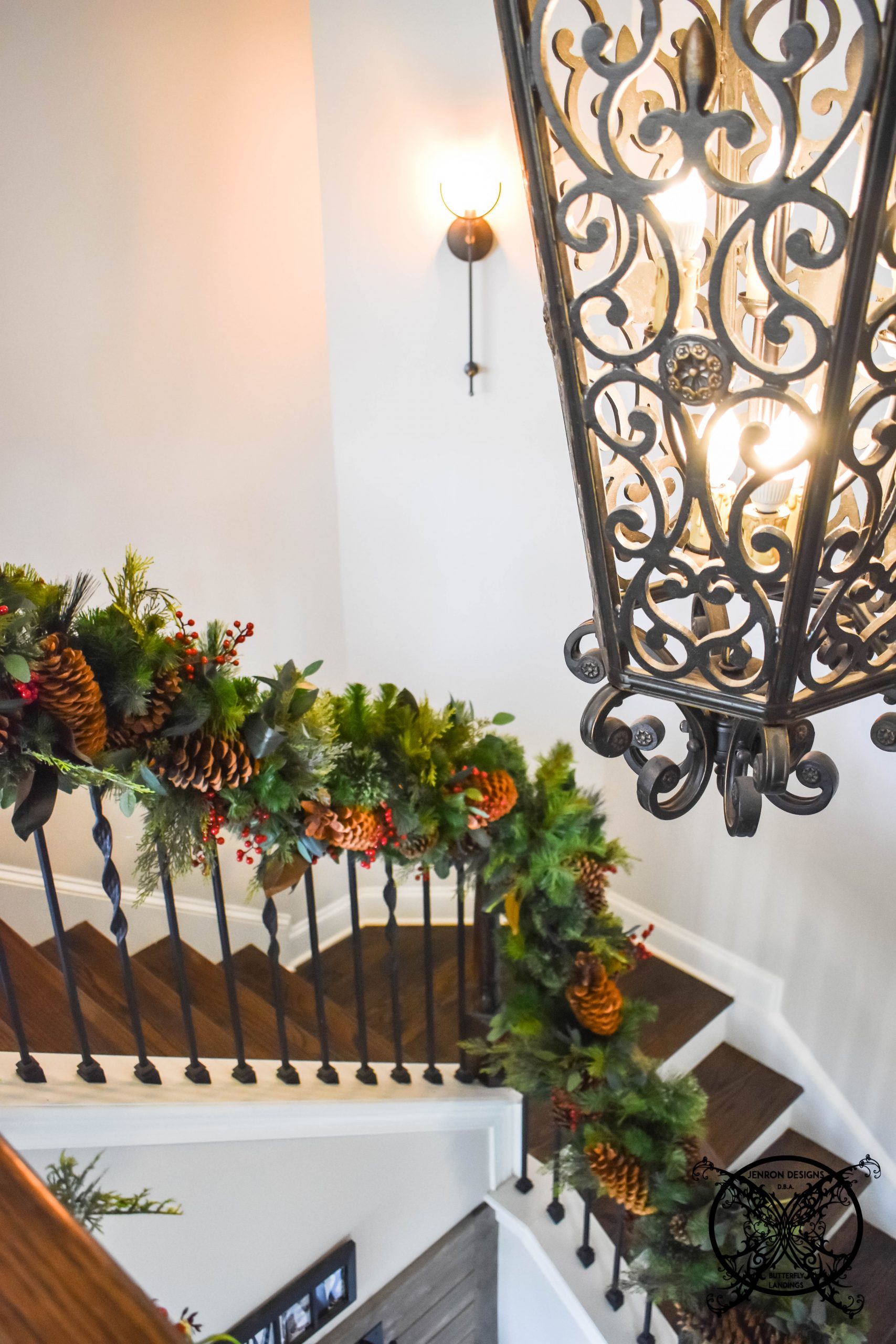 Holiday Staircase JENRON DESIGNS