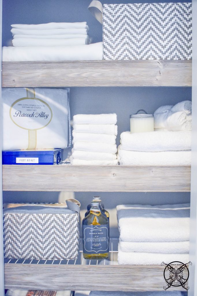 $100 Room Challenge Week 4 Linen Closet Reveal – JENRON DESIGNS