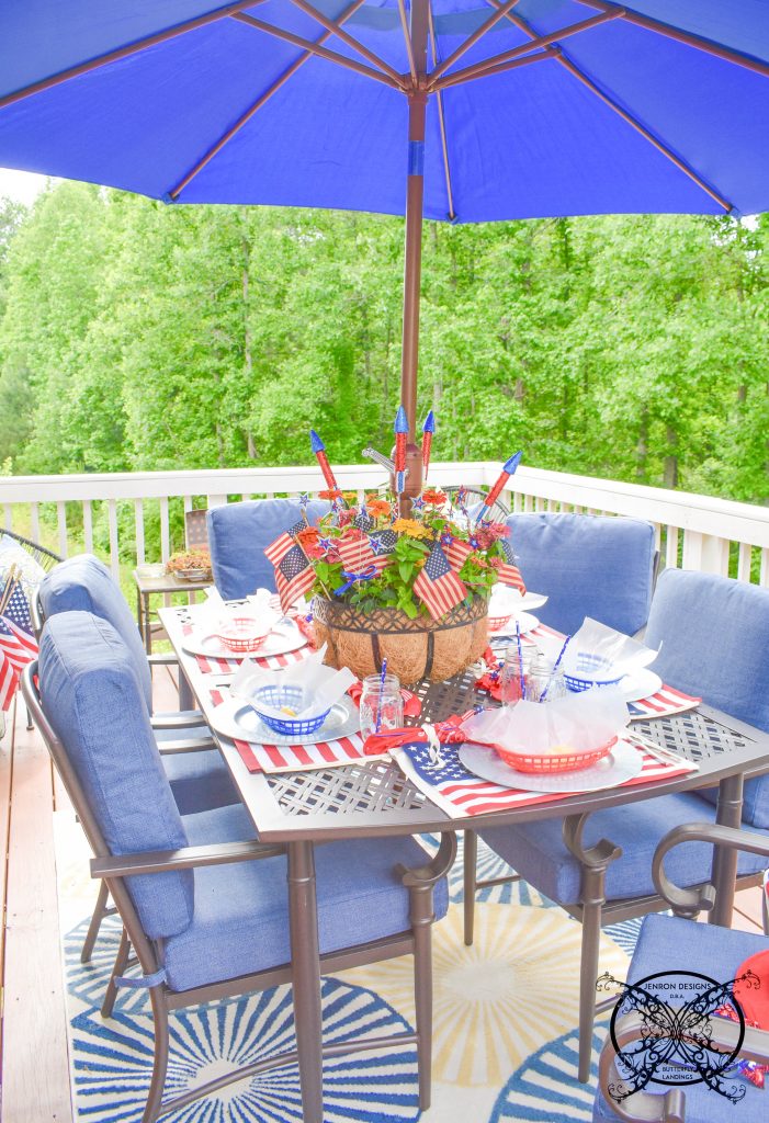 Dining on 4th of July JENRON DESIGNS