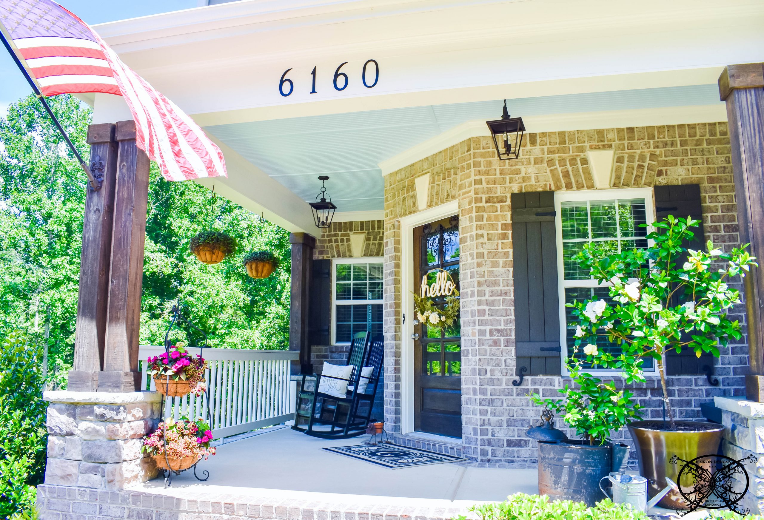 Adding Curb Appeal To Your Porch JENRON DESIGNS