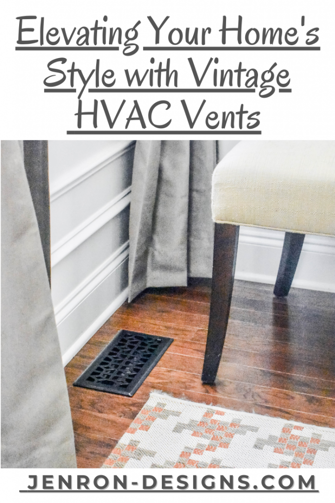 Elavate Your Home with Vintage HVAC Vents JENRON DESIGNS