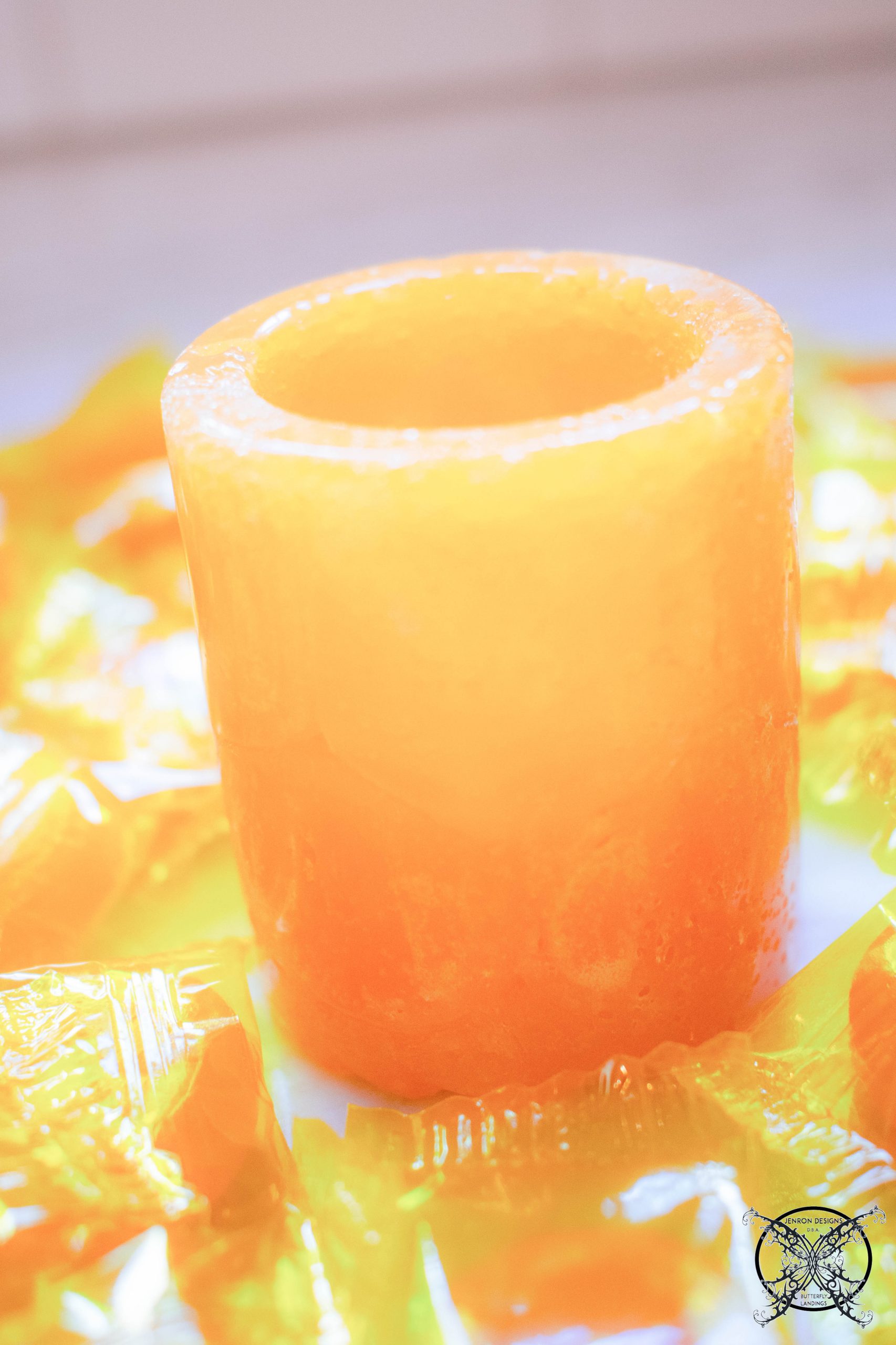 Candy Shots Glasses Butterscotch JENRON DESIGNS 