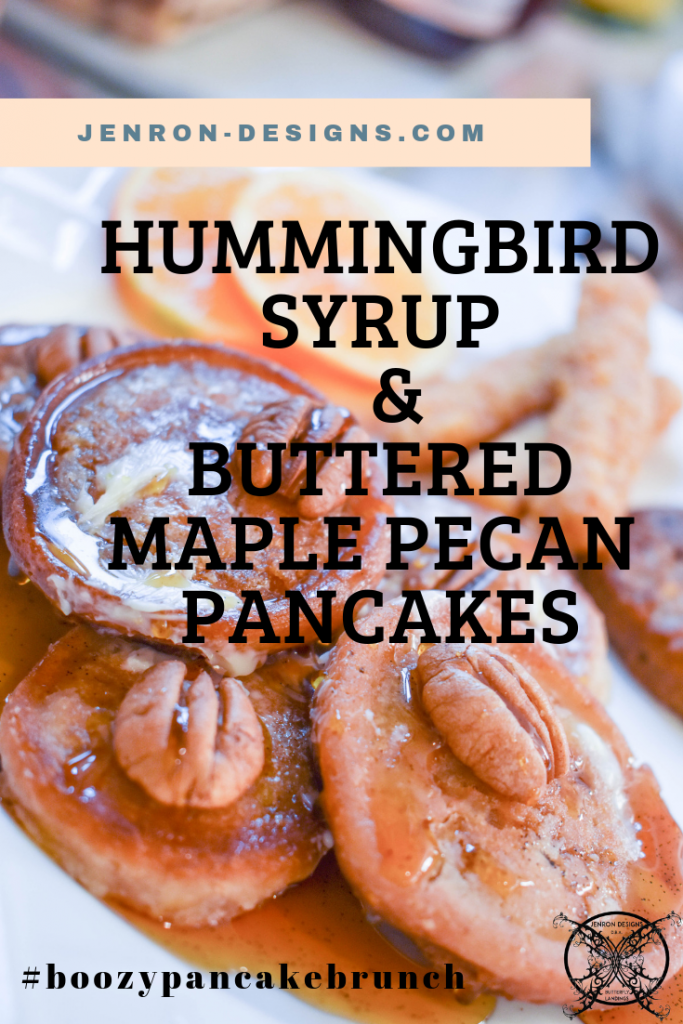 Butter Pecan Maple Pancakes-PIn JENRON DESIGNS