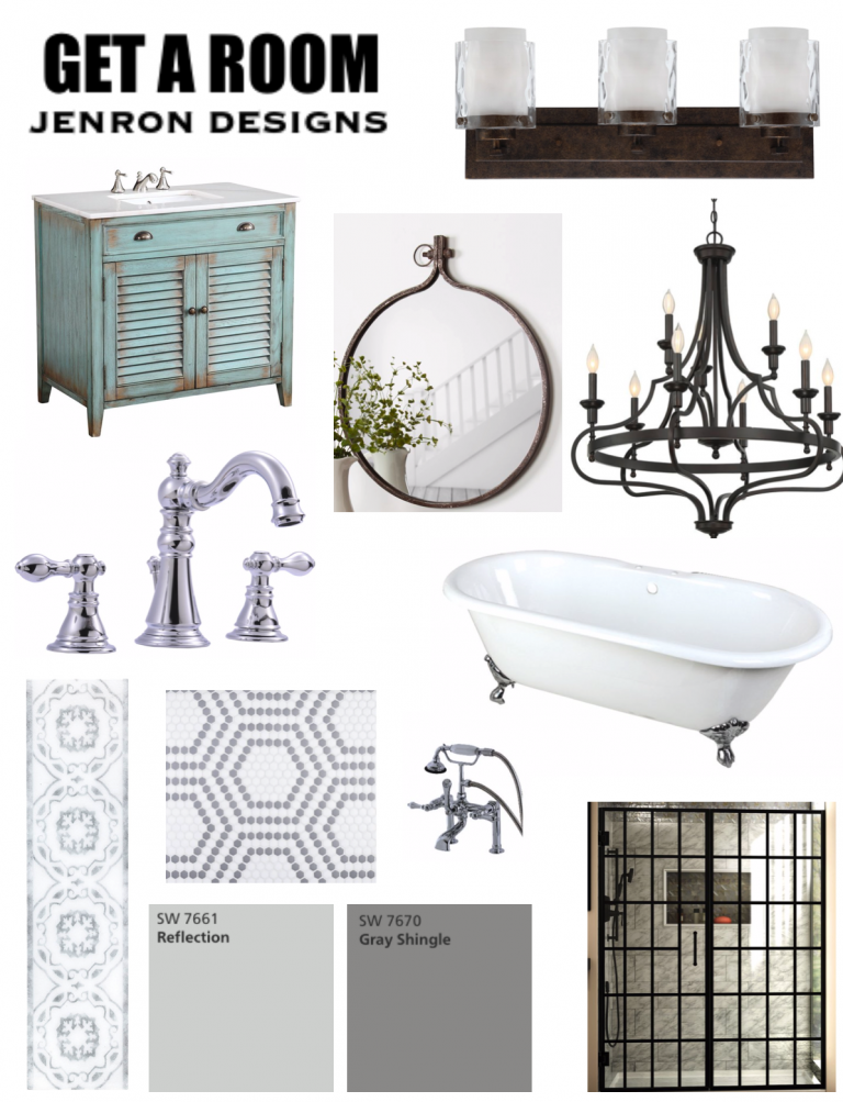 Farmhouse Bathroom Fixtures JENRON DESIGNS