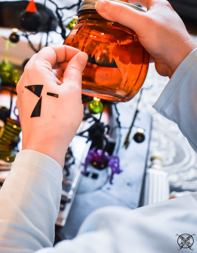 DIY Dollar Store Pumpkin Votives JENRON DESIGNS