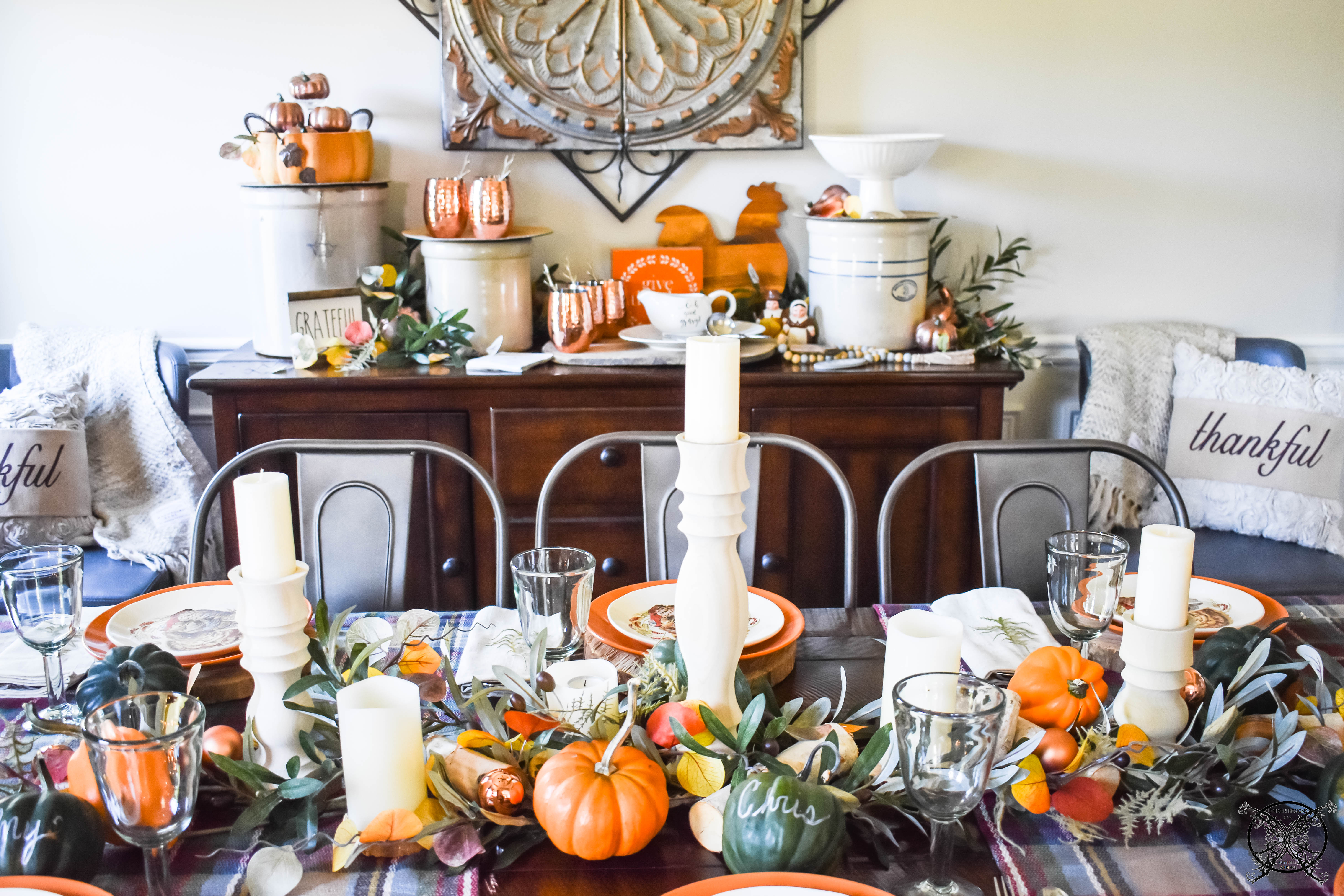 Thanksgiving Table & Gratitude Tree JENRON DESIGNS