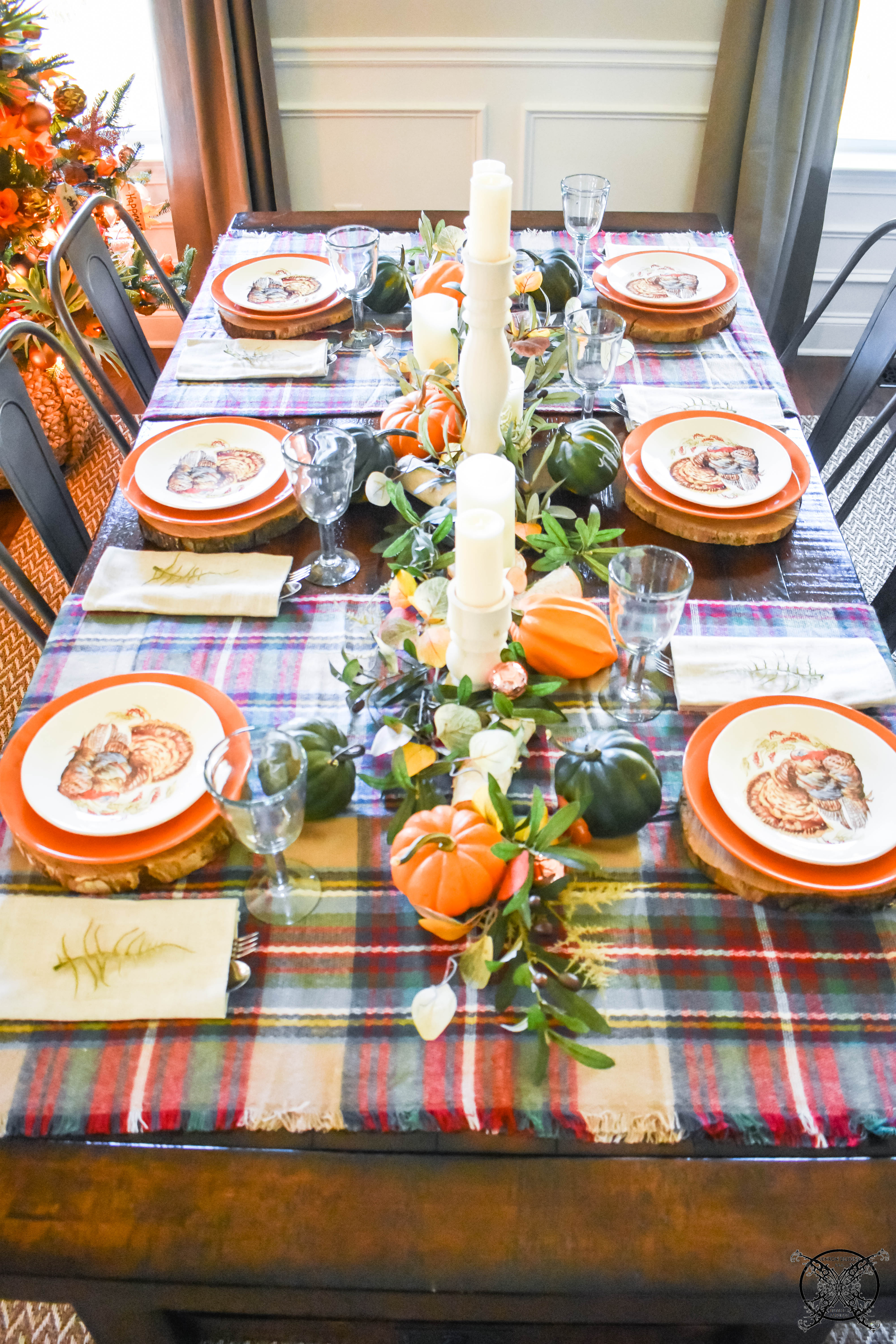 Thanksgiving Table & Gratitude Tree JENRON DESIGNS 