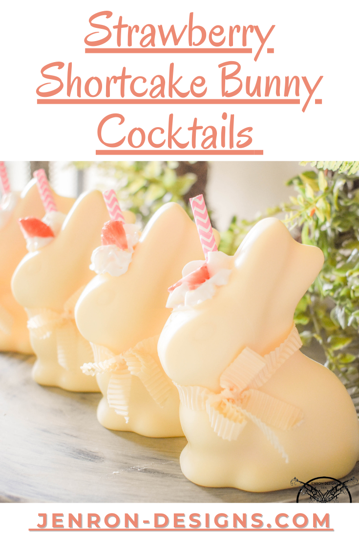 Strawberry Shortcake Bunny Cocktails