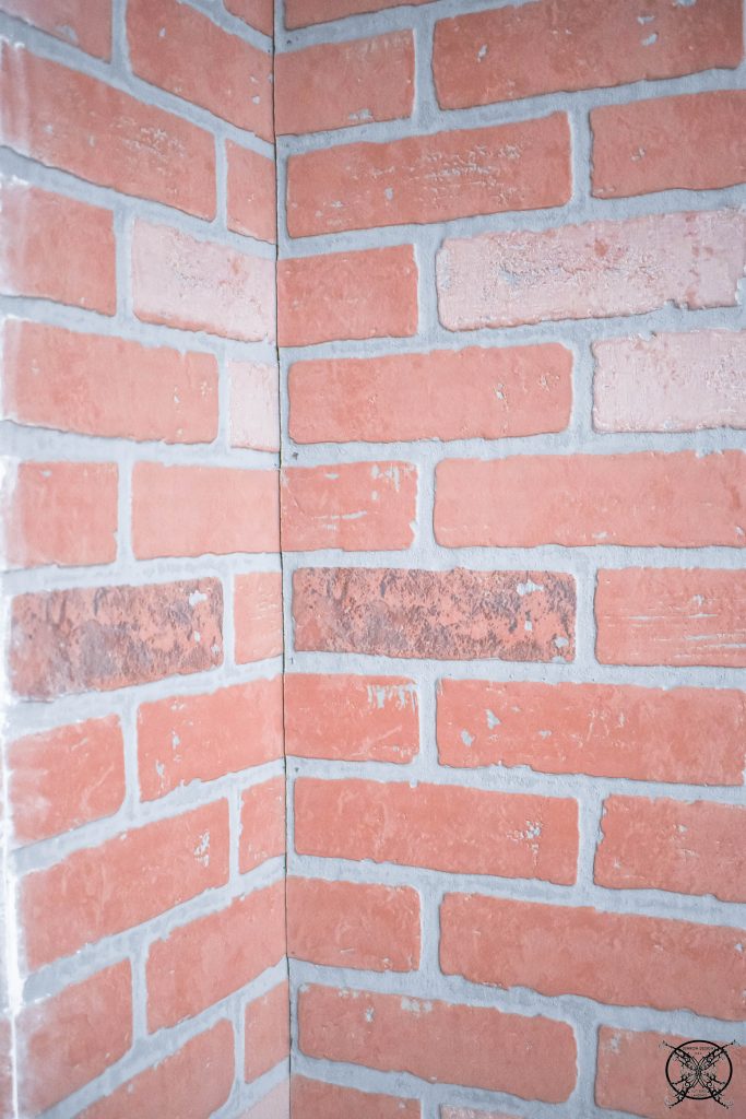 Installing Corners for Faux Brick JENRON DESIGNS