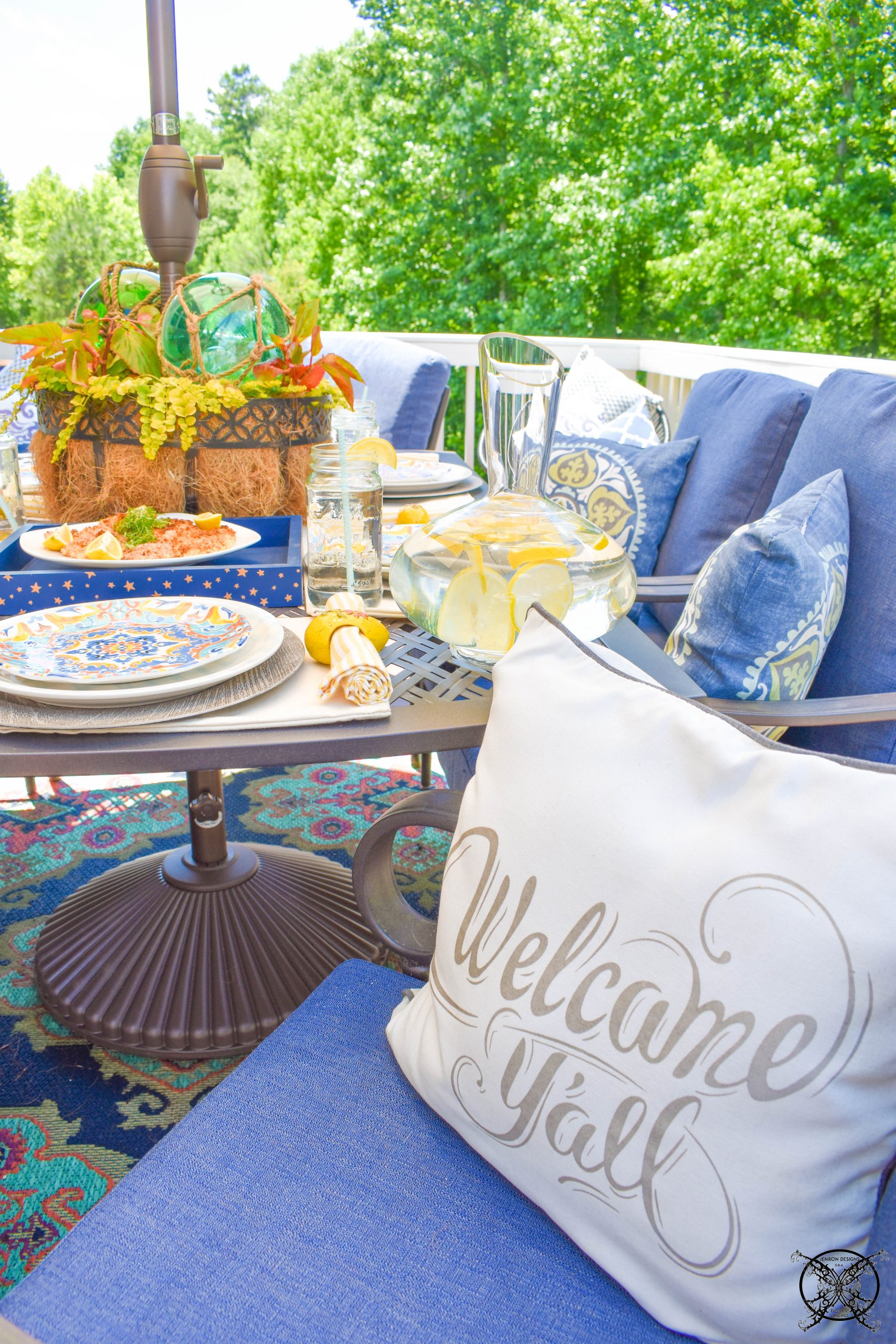 Welcome to Summertime on the Patio JENRON DESIGNS