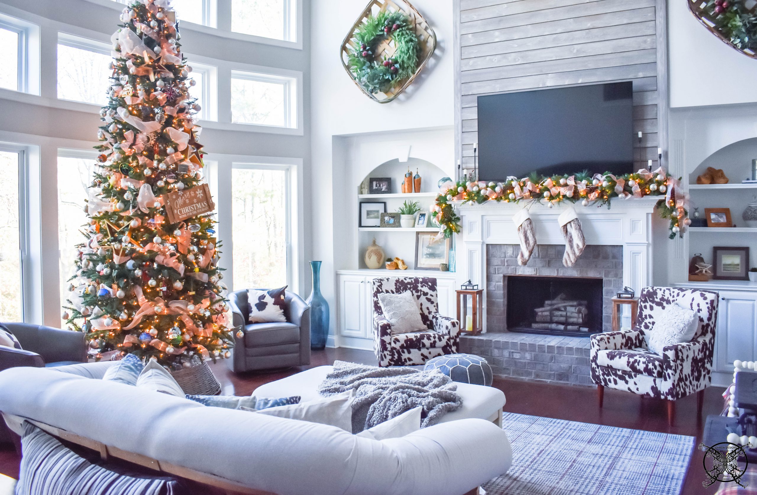 Home For The Holiday Great Room JENRON DESIGNS
