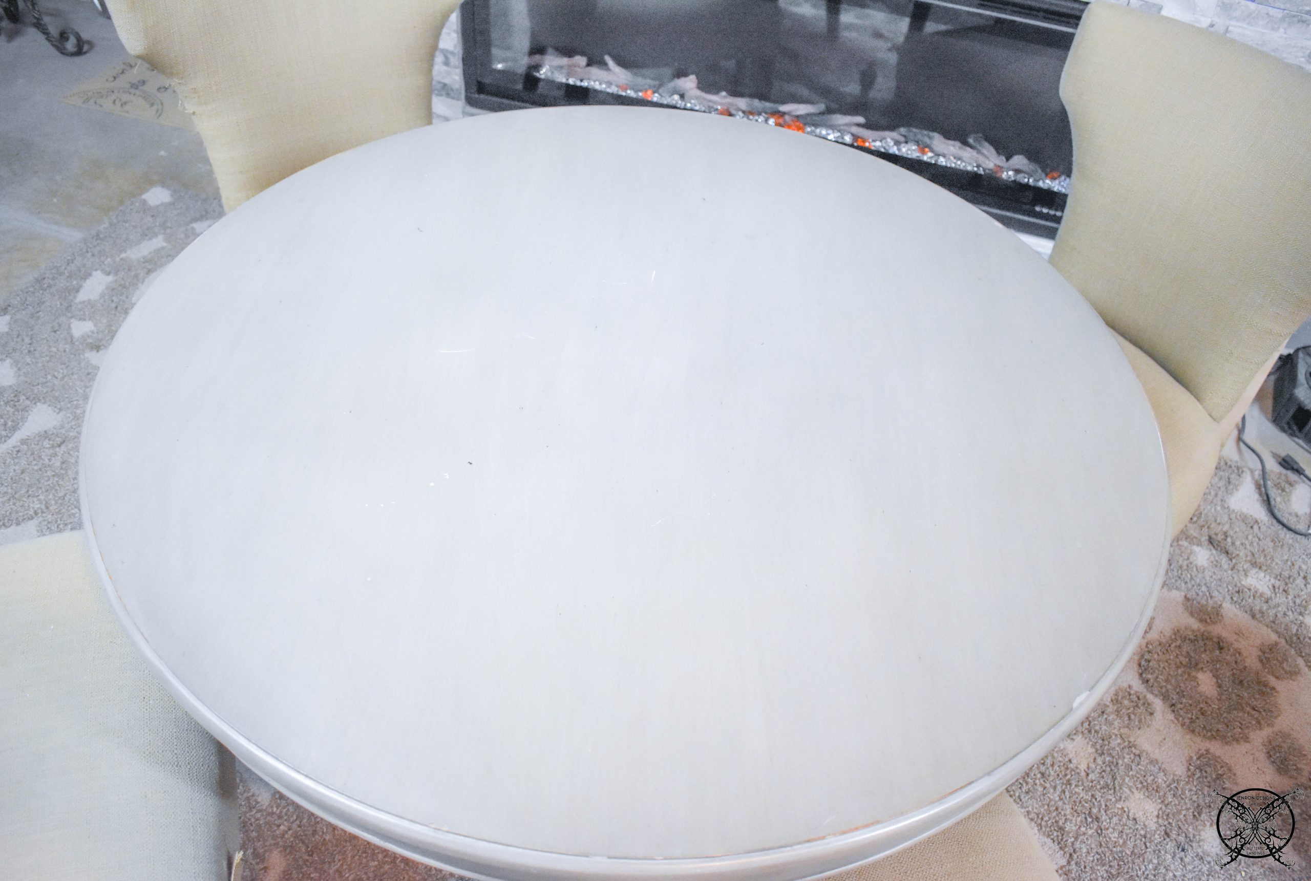 GAME TABLE DIY BEFORE JENRON DESIGNS