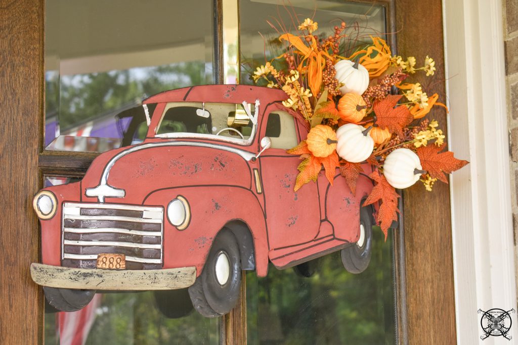 Fall Truck Wreath JENRON DESIGNS