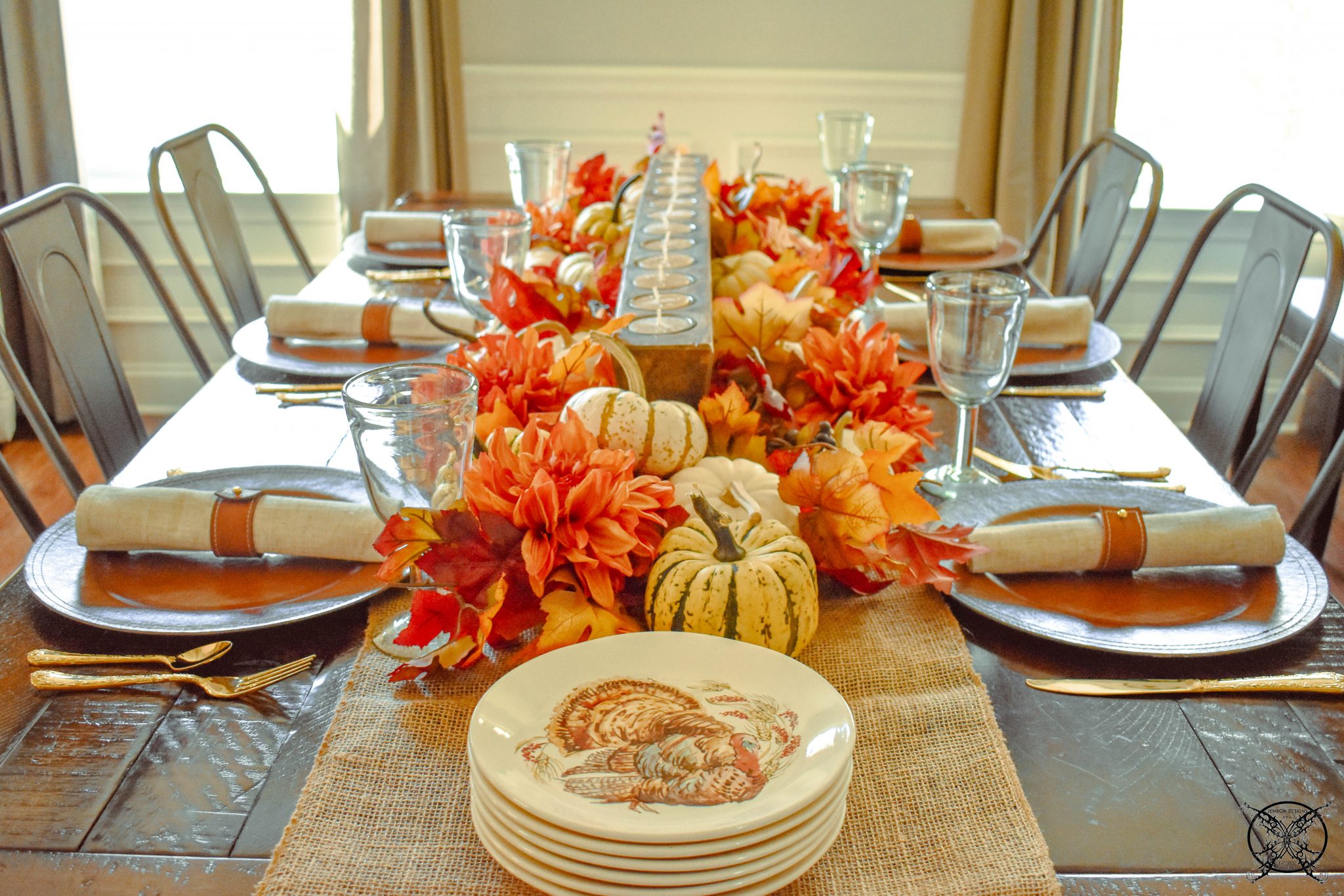 Tips for Setting a Thanksgiving Table - JENRON DESIGNS