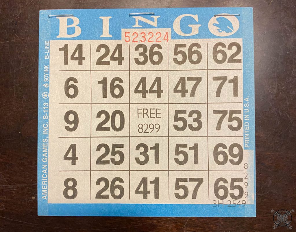 Bingo cards JENRON DESIGNS