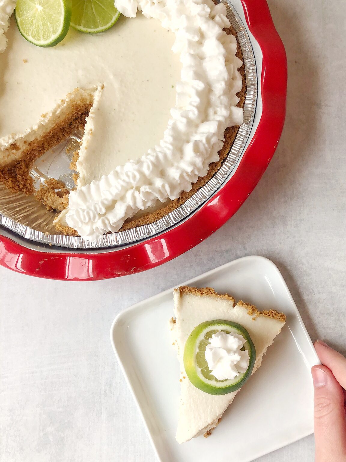 Slice-of-Homemade-Key-Lime-Pie-with-Whipped-Cream